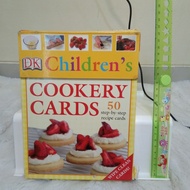 DK CHILDREN'S COOKERY CARDS 50 step by step recipe cards