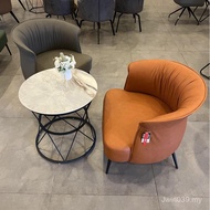 Reception Office Lazy Nordic Living Room Leather Art Balcony Coffee Table Sofa Chair Sofa Influencer