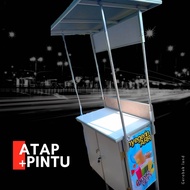 BOOTH MEJA LIPAT PORTABLE ROMBONG JUALAN LIPAT FREE DESAIN UK 80X40