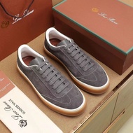 IIX5 LP Italy * Loro New Casual Shoes White Shoes Genuine Leather Sports Breathable German Training 