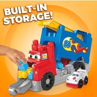 Mega Bloks Build & Race Rig - Educational Building Blocks Toys for Toddlers Mega Bloks Build & Race 