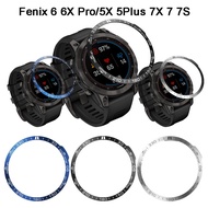 For Garmin fenix 7/7S/7X 5 5X Plus 6 6X Pro Stainless Steel Bezel Metal Anti-fall Protector Cover Case Frame Bumper Replace Ring