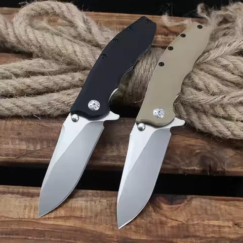 0562 Portable Folding Knife 8Cr13Mov Steel Treatment Outdoor Camping and Fishing Tool EDC Hunting Kn