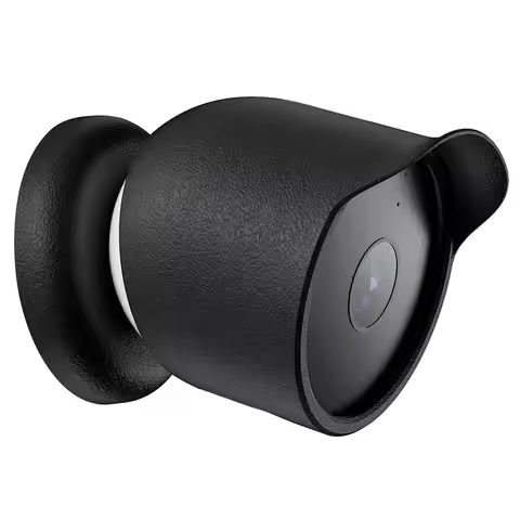 Silicone Cover Protective Skin Cover All Weather Protection Waterproof for Google Nest Cam Outdoor O