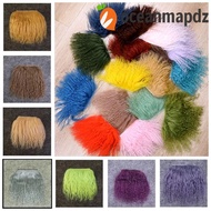 OCEANMAPDZ BJD Hair Row, Fake Hair Bjd Dolls BJD Hair Wefts, Bjd Wig Accessories Hair Wefts Colors H