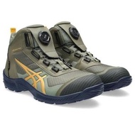 🎌日本 【現貨📦即寄】ASICS 新款防水 綠色 Gore-tex 28cm US10.5 EU44.5 安全工作鞋魔術貼防滑 街市地盤工地廚房運輸搬運車房維修出行街清潔工廠 waterproof w