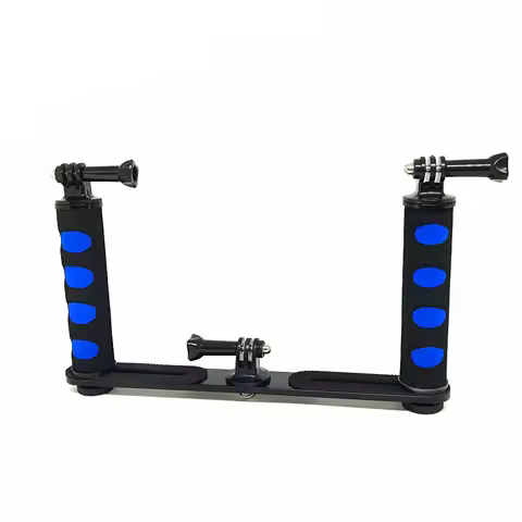 Handheld Rig Camera Handheld Stabilizer Steadicam for Gopro Smartphone DSLR Tray Mount for Canon Nik