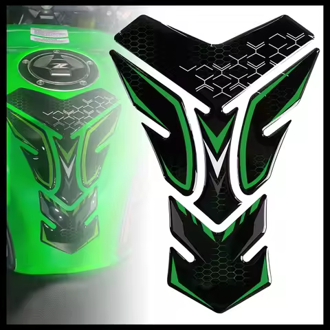 3D Moto Fuel Tank Pad Protector Stickers Motorcycles Accessories Decals For Kawasaki Z900 Z1000 Z750