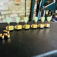 Vintage gold guitar dryer head machine 3Rx3L gibson lespaul Original - vintage electric guitar dryer