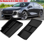 Car For Mazda 6e EZ-6 J90A 2024~2027 Armrest Storage Box Center Console Lower Tray Stowing Tidying A