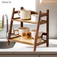 [Valley] Sunny Biere Storage Rack Desktop Removable Bamboo Office Balcony Storage Rack Space Saving 