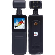 Denash WiFi Action Camera,4K Video Camera Camcorder,180° Rotating Lens Handheld Sports Camera with 1