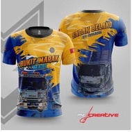 LORI - TRUCKERS MALAYSIA T-SHIRT JERSEY / Baju Microfiber Jersi / Size: XXS-6XL