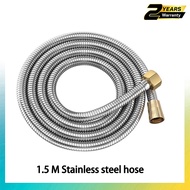 (2 year warranty) Stainless Flexible Shower Hose 304 150cm-shower Flexible Hose Handshower Hose