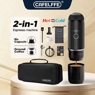 Cafelffe 19Bar Portable Coffee Maker Automatic Hot/Cold  Expresso Coffee Machine Self-Heating