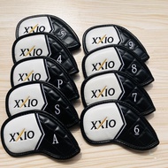 GOLF 2026 (COD) XXIO-Golf Irons Cover Simple Fashion Number Irons Wedges Club Protector Headcover R4