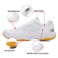 Giày Cầu Lông Toàn Năng King V Tiêu Chuẩn Trắng Cầu Lông Chuyên Nghiệp Tập Luyện Thực Tế Cho Nam Và