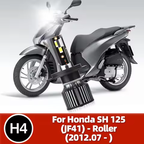 1x Motorcycle LED Headlight Bulb 7500LM 12V For Honda SH125 (JF41) 2012 2013 2014 2015 2016 2017 201