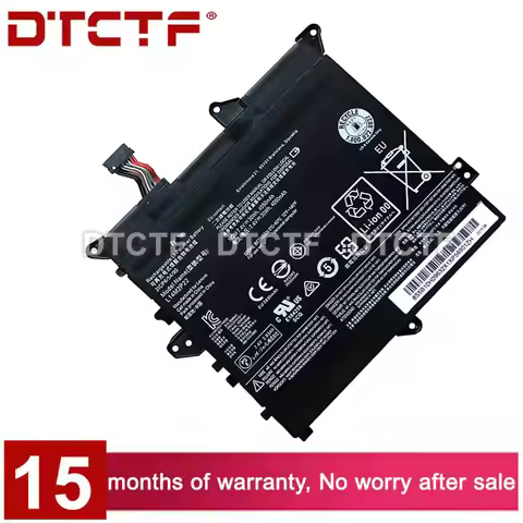 DTCTF 7.4V 30Wh 4050mAh Model L14M2P22 L14S2P21 Battery For Lenovo Flex 3-1120 Flex 3-1130 Flex 3-14