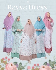 Gamis/Dress Busui Syari Rayya Bahan Mitsuke By Attin