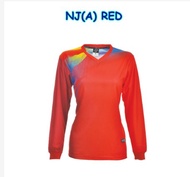 Arora Sports Ladies Women Sublimation Long Sleeve Jersey Jersi Lengan Panjang