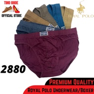 [READY STOCK] 2880# 3 PCS IN 1 ~ 100% ORIGINAL ROYAL POLO MAN UNDERWEAR Seluar Dalam Lelaki/ 男性内裤 S-