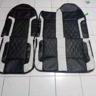 Bungkus jok Isuzu TRAGA PICKUP motif terbaru gratis sarung stir / Lapis jok traga / cover jok traga