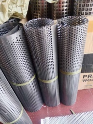 Ram grill model hexa/ Ram grill segi enam hexagonal UK 50X100 cm tebal 08 mm