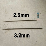 30pcs/60pcs 2.5mmx300mm Welding Rod Golden Bridge | J38-12 E6013 Welding Electrode | 12# | Besi Weld