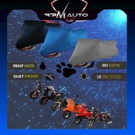 SCOMADI Motorcycle Cover Protection Waterproof Dust Selimut Motosikal TT125i TT200 TT250 SCOMADI TEC