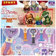 Toy story 睡覺扭蛋 泡泡龍 彈弓狗/ Sanrio 應援棒扭蛋 企鵝Sam/ 反斗奇兵 三麗鷗 玩具總動員