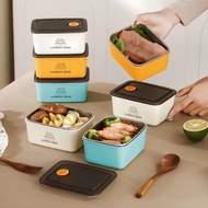 SM Lunch Box With Stainless Steel Plastic Lunch Box Food Storage Container