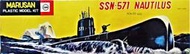 MERUSAN 迷你復刻版SSN-571潛艇NAUTILUS(塗裝濟)