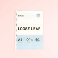 Istimewa A4 Bookpaper Loose Leaf - Ruled By Bukuqu ⍟