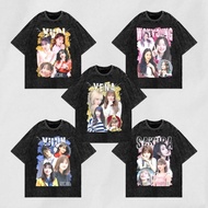 KATUN IZONE OVERSIZE T-SHIRT - WASHED BLACK - IZONE T-SHIRT - IZONE TSHIRT - COTTON T-SHIRT