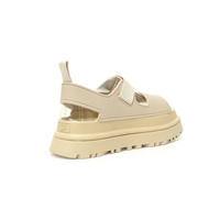 UGG Golden Glow Velcro รองเท้าแตะผู้หญิงแฟชั่นใส่สบายกันลื่นทนต่อการสึกหรอฟิล์มพลาสติกพัฟฤดูร้อนเพิ่