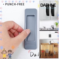 DAPHNE 2Pcs Self-adhesive Door Handle Wardrobe Glass Window Grip Stick Open Sliding Door Knob Cabinet Punch-Free Multifunction Drawer Organizer Labor Saving Auxiliary Device/Multicolor