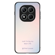 Phone Case poco X7 X6 X5 X3 PRO GT 4G 5G TPU Rubber Custom Quotes Just Living My Best Life