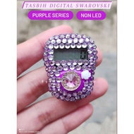 Swarovski Digital Tasbih (Purple Series)/Beautiful Tasbih/bling bling Digital Tasbih/Rhinestone Bead Tasbih