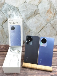 VIVO Y02T - 4/64 - FULLSET & BATANGAN - SECOND