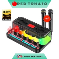 RED TOMATO BeTIM KTV Karaoke Sound Card Speaker Mic Sound Mixer Sound Card Audio Mixing Console Ampl
