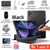 【ซื้อ 1 แถม 9】แท็บเล็ต รองรับซิม A8/A10 Pad 12 HDนิ้วแท็บเล็ต taplet 16GB + 1TB tablet Dual SIM 4G L