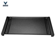 19.3 X 9.1inches Cast Iron Griddle Pan with Flat Surface Griddle Top Griddle [Vodool Center]