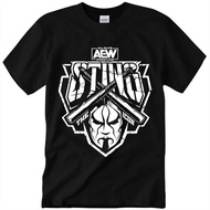 Classical Style Aew Sting “the Icon” Bought @ Live Show Ready - Bodybuilding Men's T-shirt Birthday 