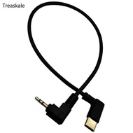 TREA Flexible Type C to 2 5mm Audios Cable with Gold Platings Connectors for Superior Sound Flexible