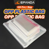 OPP Plastic Bag 50pcs Transparent Plastik Transparent Plastik Baju Plastik Bag Beg Plastik Tudung