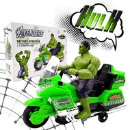 Avengers Hulk Bike Toy - Light and Music Action Toy for Kids