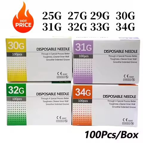 30G 4MM Painless Small Needle 32Gx4mm 32Gx6mm 30Gx4mm 32Gx13mm 30Gx25mm Sharp Eyelid Tattoo needles