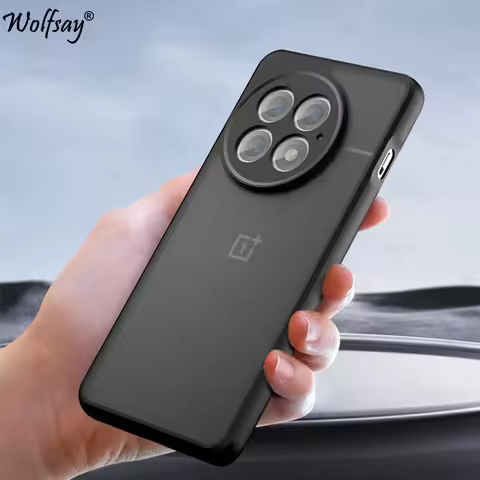 Matte Transparent Phone Case For OnePlus 13 Case Anti-knock Matte Full Back Cover For OnePlus 13 Cas