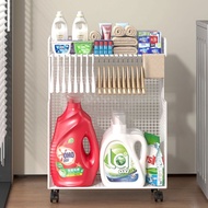 Balcony Laundry Detergent Storage Rack Bathroom Toilet Rack Multi-layer Laundry Detergent Laundry De